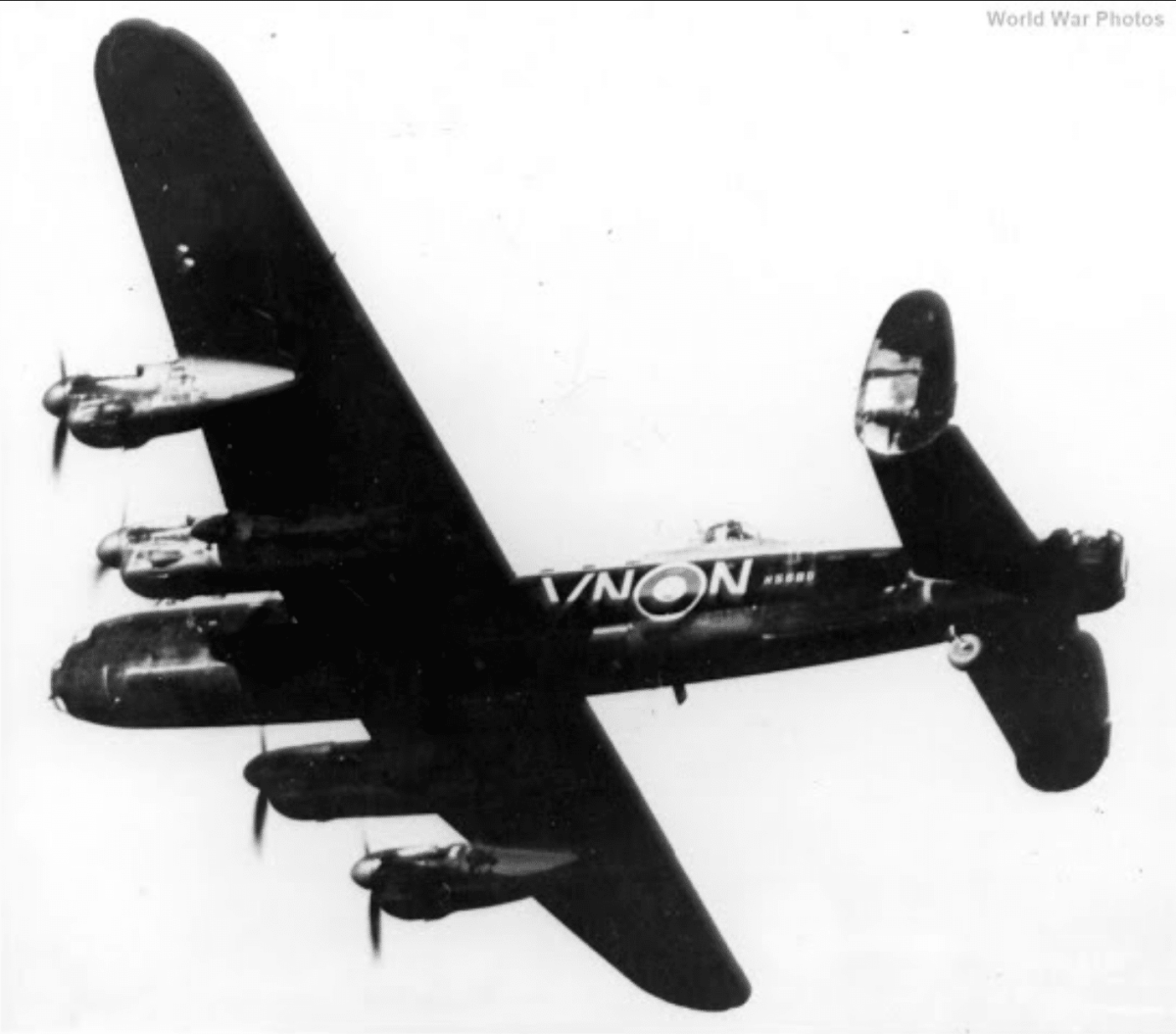 Lancaster war plane